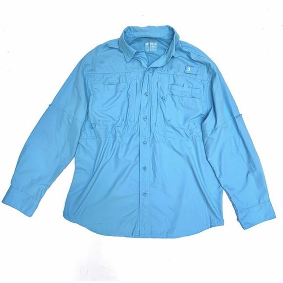 Reel Legends Lightweight Long Sleeve Button Down - Picture 3 of 14